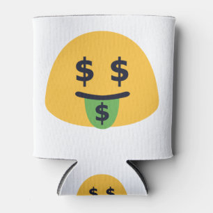 Money Mouth Emoji Dosenkühler
