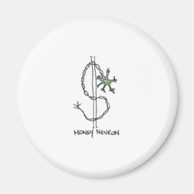 Money Neuron Magnet (Vorne)