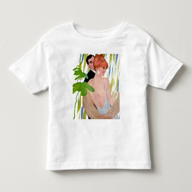 Money On Her Mind Kleinkind T-shirt (Vorderseite)