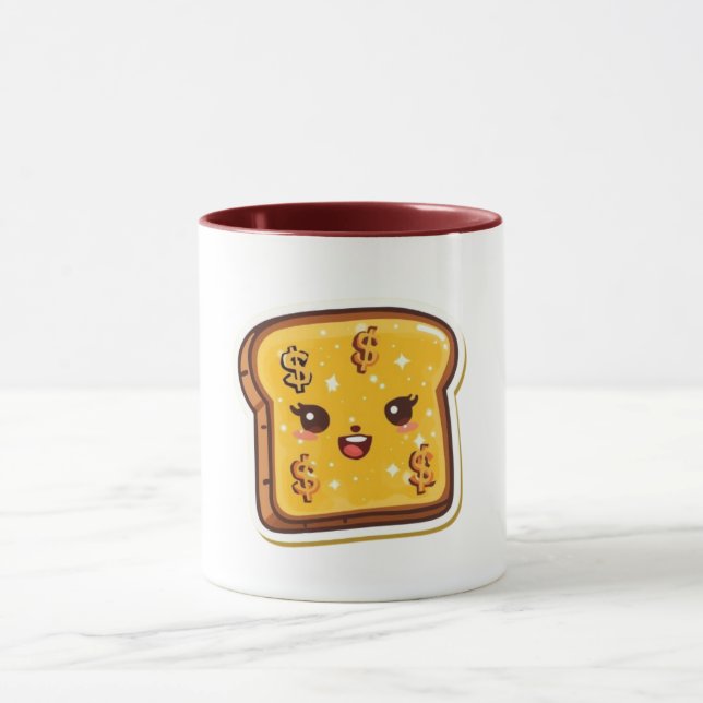 Money Toast Tasse (Zentrum)