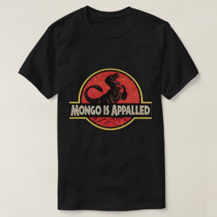 Mongo ist entsetzt Retro-Raptor-Design T-Shirt