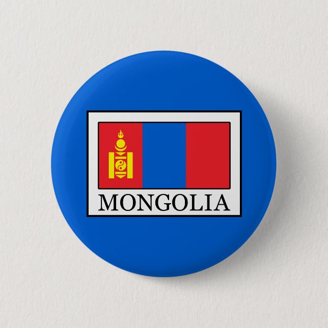 Mongolei Button (Vorderseite)