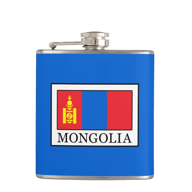 Mongolei Flachmann (Vorderseite)