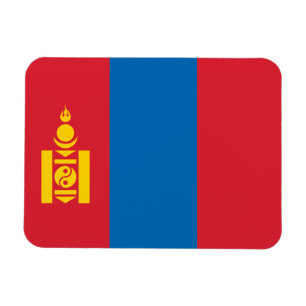 Mongolei-Flagge Magnet