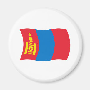Mongolei Flaggenmagnet Magnet