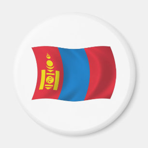 Mongolei Flaggenmagnet Magnet