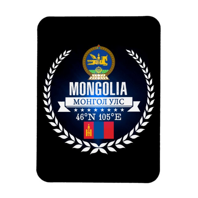 Mongolei Magnet (Vertikal)