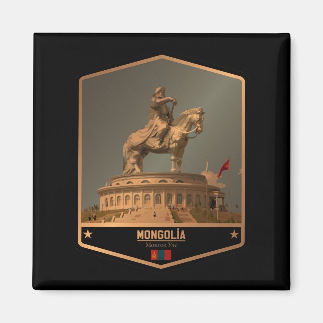 Mongolei Magnet (Vorne)