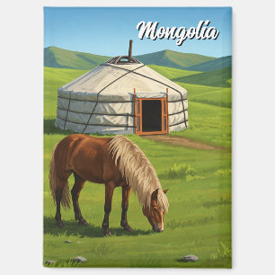 Mongolei Magnet