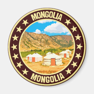 Mongolei Magnet