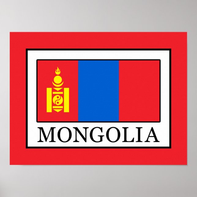 Mongolei Poster (Vorne)