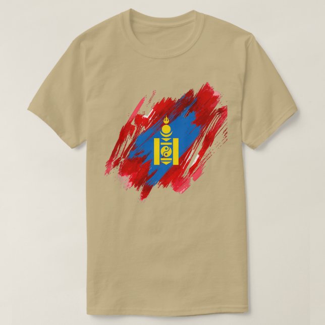 Mongolei T-Shirt (Design vorne)