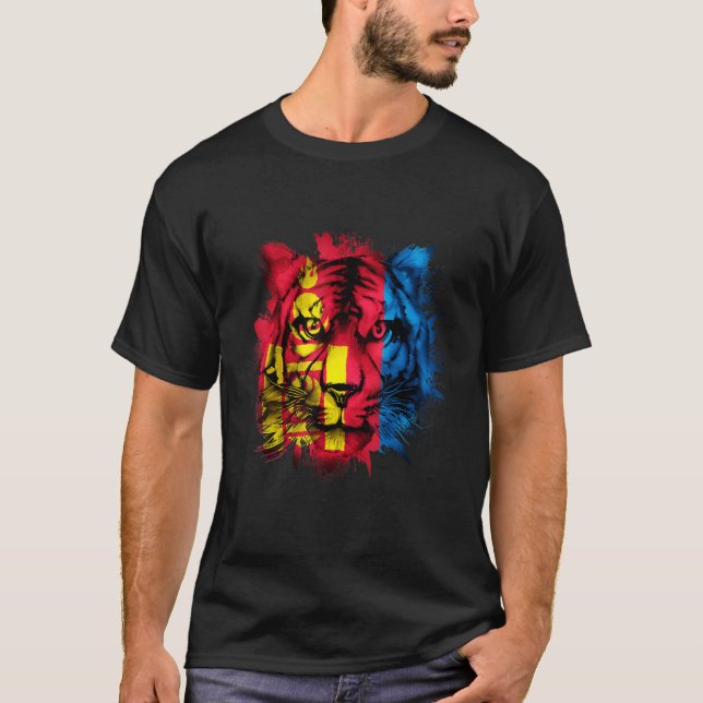 Mongolei T-Shirt (Vorderseite)