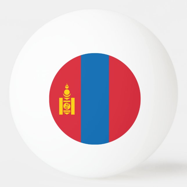 Mongolei Tischtennisball (Vorderseite)