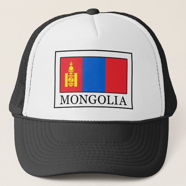 Mongolei Truckerkappe (Vorderseite)