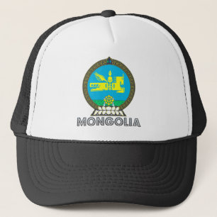Mongolei-Wappen Truckerkappe