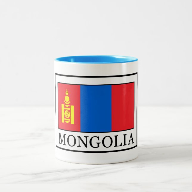 Mongolei Zweifarbige Tasse (Mittel)