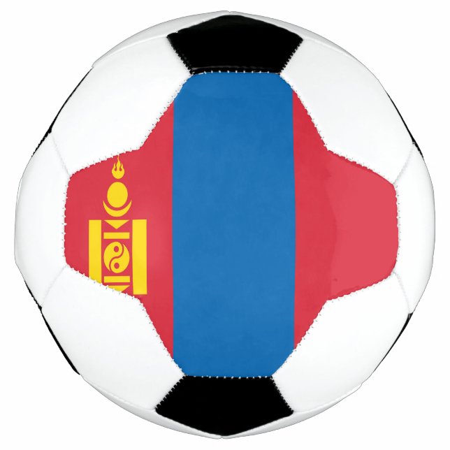 Mongolia flag fußball (Vorderseite)
