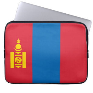 Mongolia flag laptopschutzhülle