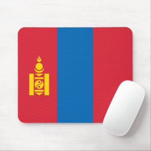 Mongolia flag mousepad