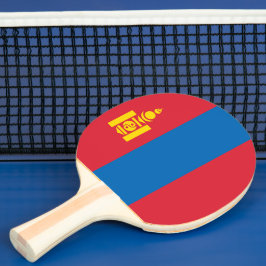 Mongolia flag tischtennis schläger
