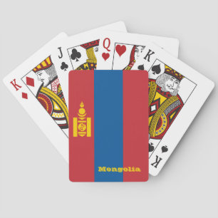 Mongolische Flaggenspiele, Mongolei Spielkarten