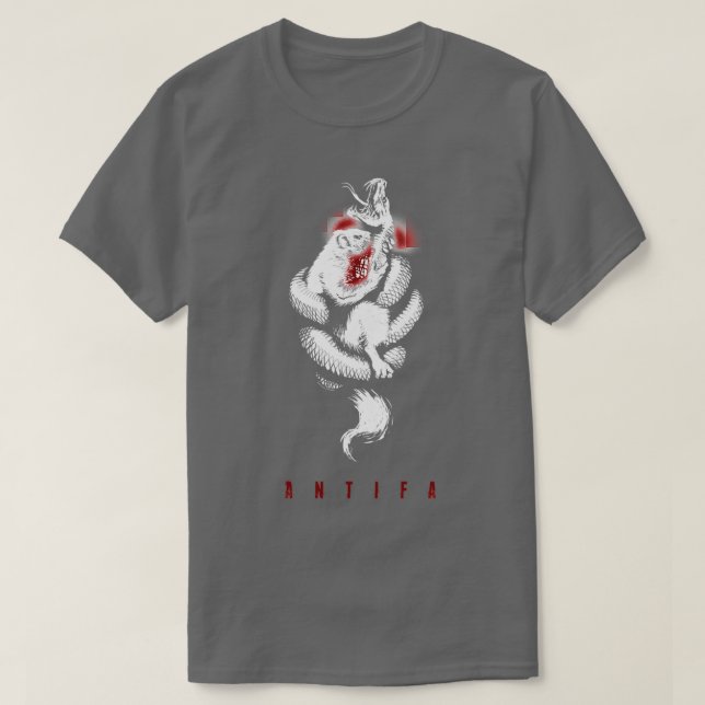 MONGOOSE VS SNAKE T-Shirt (Design vorne)