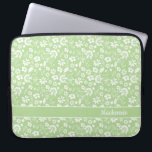 Mongram für Girl Lime Green Tropical Blume Laptopschutzhülle<br><div class="desc">Girly Lime Green Tropical Blume Monogram Laptop Sleeve. Einfach mit Text,  Schriftart und Farben anpassen. Erstellt von Zazzle pro Designer BK Thompson exklusiv für Cedar und String; bitte kontaktieren Sie uns,  wenn Sie Hilfe beim Design benötigen.</div>