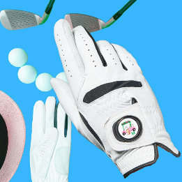 Mongram Golfhandschuh
