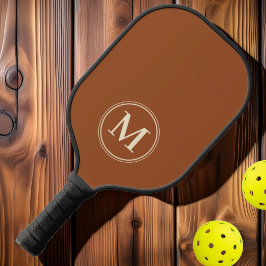 Mongram Mid-Century Solid Desert Sun Farbe Pickleball Schläger