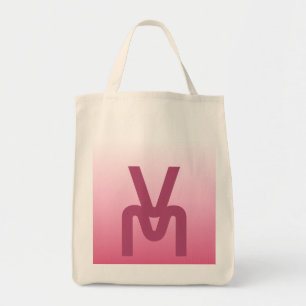 Mongram Pink Gradient Tasche