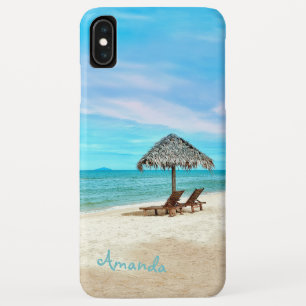 Mongram Tropical Beach Landschaft Case-Mate iPhone Hülle