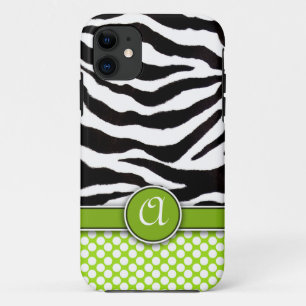 Mongrammed Zebra-Druck iPhone 5 Case-Mate title_seo2