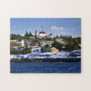 Monhegan Insel-Leuchtturm, Maine