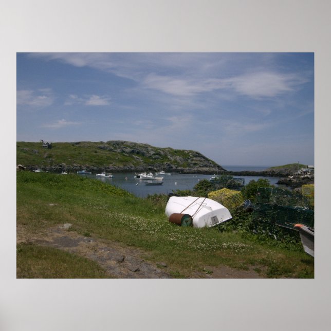 Monhegan Poster (Vorne)