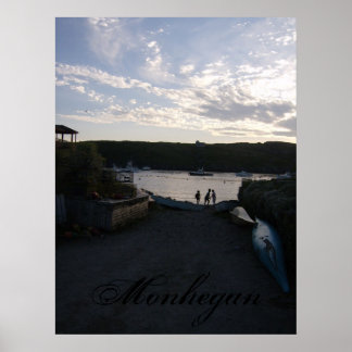 Monhegan: Sommer in Maine. Poster
