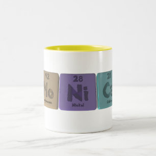 Monica als Molybdän-Nickel-Kalzium Zweifarbige Tasse