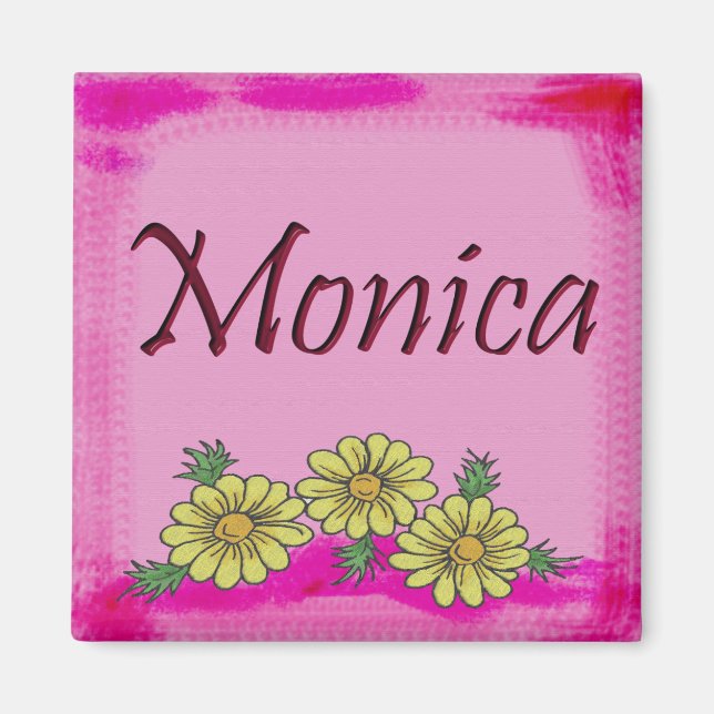Monica Daisy Magnet (Vorne)