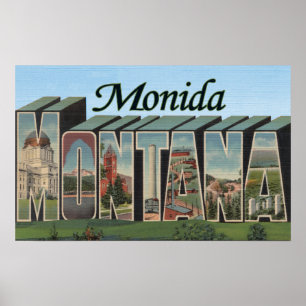 Monida, Montana Poster