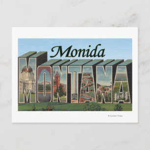 Monida, Montana Postkarte
