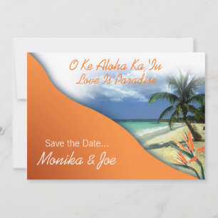 Monikas individuelles Las Vegas Save The Date