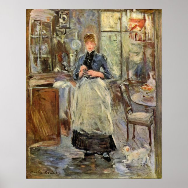 Monisots Kunstposter "The Dining Room" Poster (Vorne)