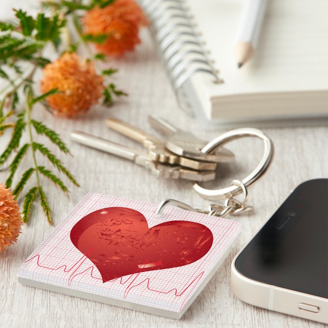 Moniteur ECG Cœur Rouge Soins de Santé (Créateur téléchargé)