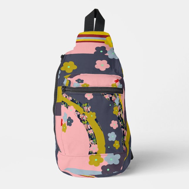 Monjii Backpack Crossbody Bag (Vorderseite)