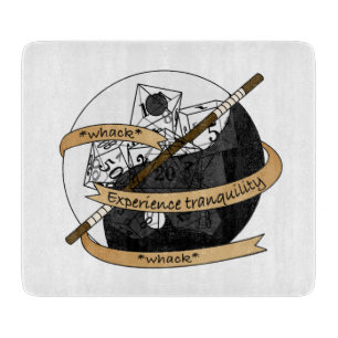 Monk Dice Design Schneidebrett