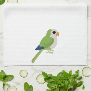 Monk Parakeet Handtuch