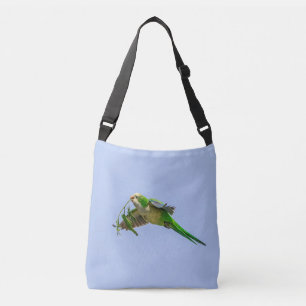 Monk Parakeet im Rio Grande Tal Tragetaschen Mit Langen Trägern