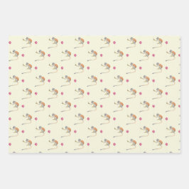 Monkey Balloon Party Cadeaupapier Set - Tonkinson Geschenkpapier Set