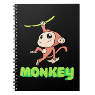 Monkey Banana Notizblock