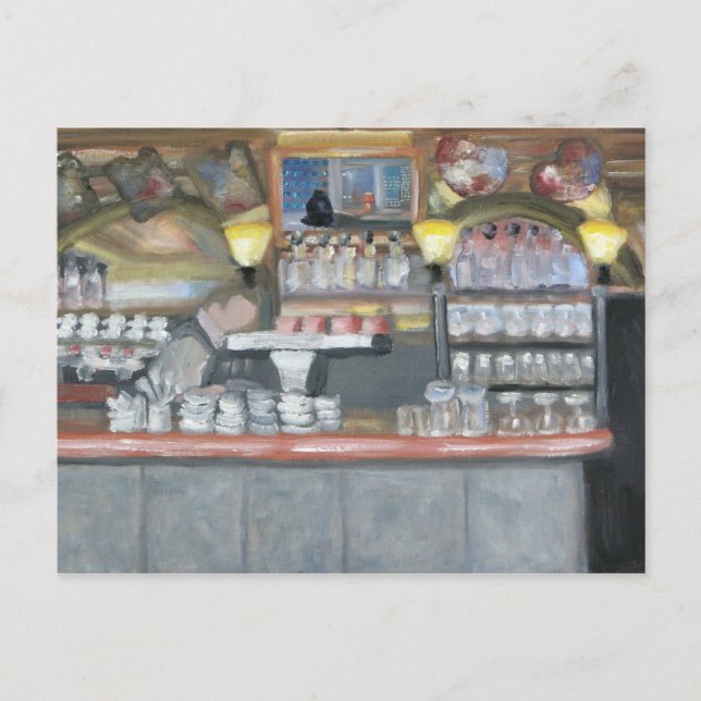 Monkey-Bar Postkarte (Vorderseite)